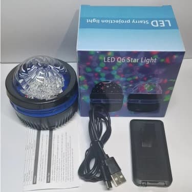 LED Q6 Star Light, Galaxy Aurora Projection Lamp, photo 3