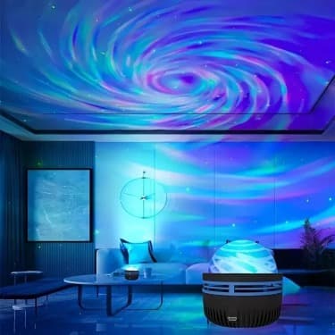 LED Q6 Star Light, Galaxy Aurora Projection Lamp, photo 4